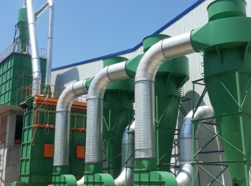 Hệ thống hút bụi xưởng gỗ